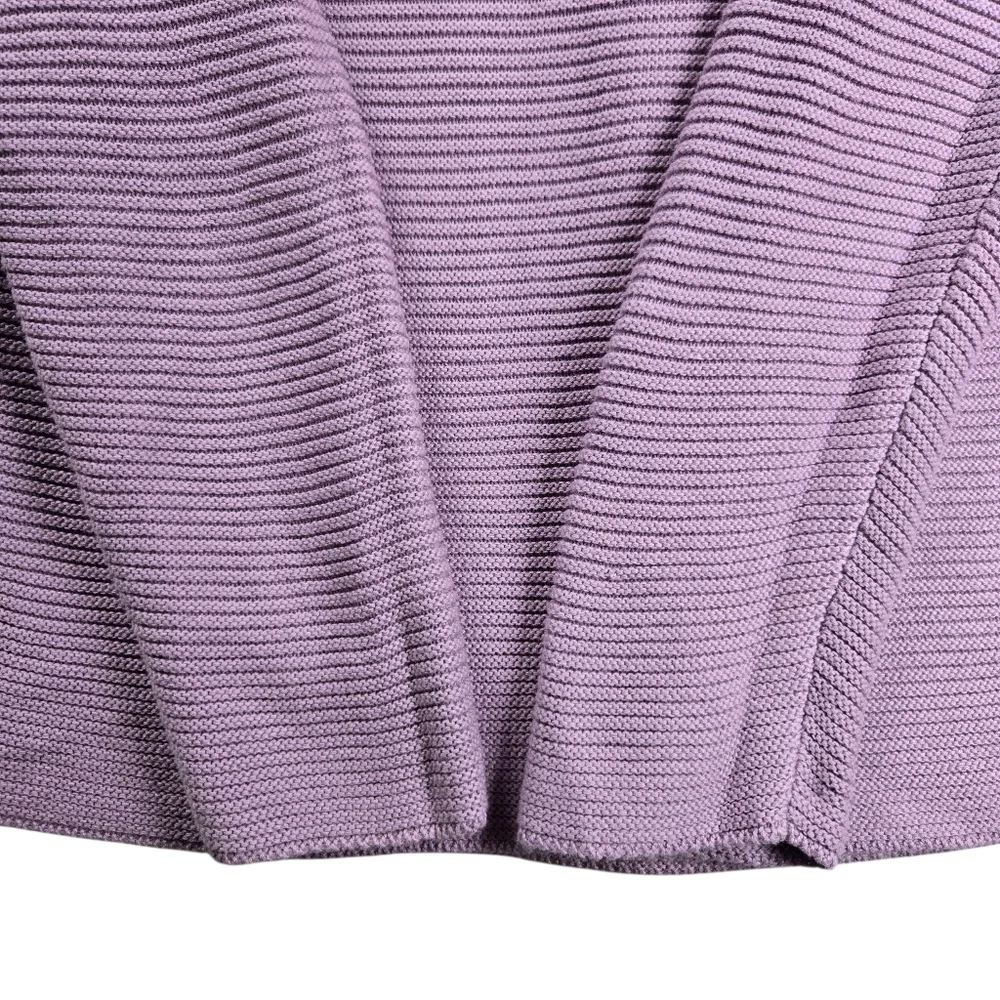 Talbots Lavender Purple Ribbed Knit Sweater‎